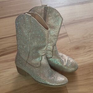 Sparkling Kids Cowboy Boots, size 2